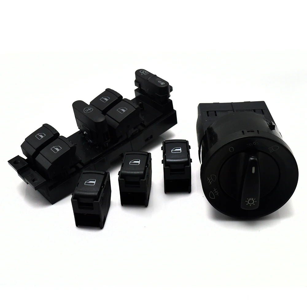 5 шт. переключатель окна фар зеркала для VW JETTA GOLF MK4 POLO BORA Passat B5 BEETLE 1C0 941 531 1J4 959 857D |