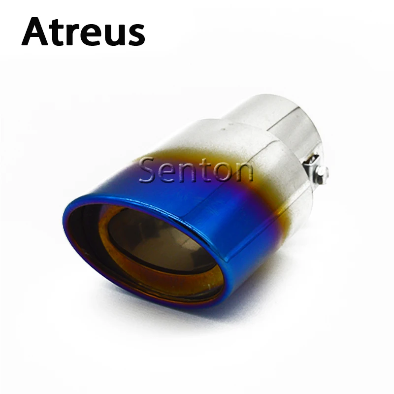 Atreus 1 шт. автомобильный выхлопной глушитель труба для Ford Focus 2 3 Mazda 6 Hyundai solaris accent i30