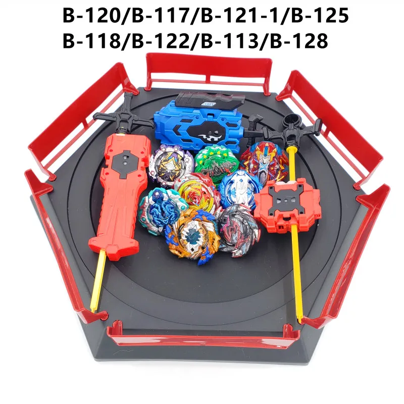 E Золотой набор Beyblade burst ToupieB-134 B-127 B-122 B-135 Металл Fusion Золотой bables Fafnir коробка бей лезвие для childn игрушка - Цвет: E