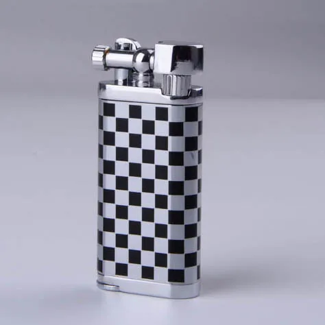 Металлическая Зажигалка из цинкового сплава с газовой трубкой зажигалка для