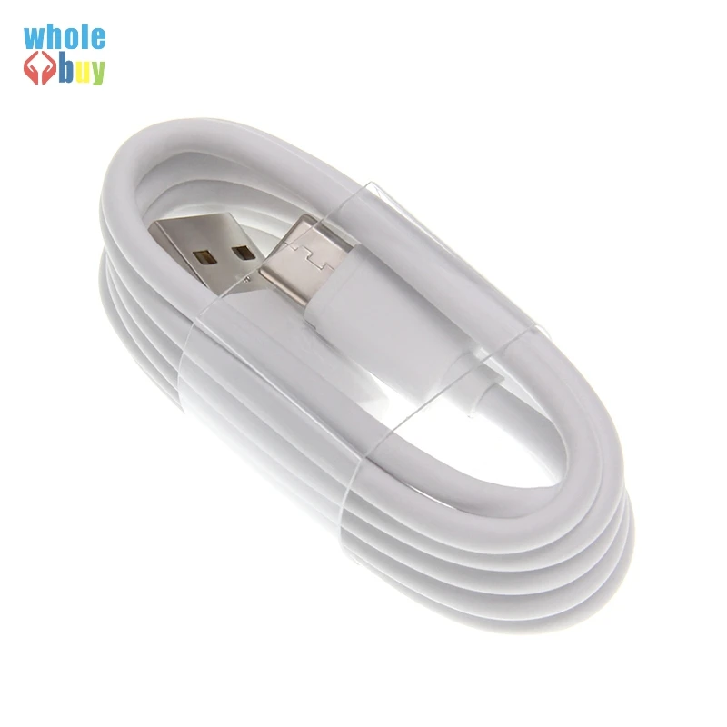 100 шт./лот высокая скорость 1 м черный белый Круглый прямой Тип C Micro 5pin 8pin USB кабель