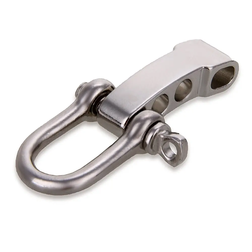 

Zinc Alloy Silver Buckle Adjustable Clip 5mm Outdoor sports Travel kits Survival Paracord Bracelet Accessories 8pcs/lot