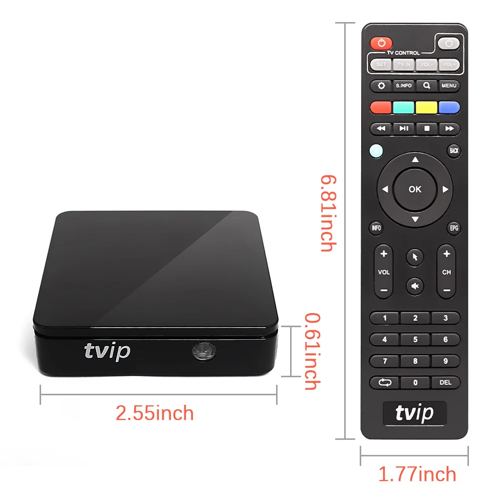 TVIP 410 TV Box Linux Android Quad Core 1080P IPTV OTT медиаплеер русский S-Box V.410 без контракта |
