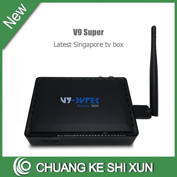 Новый Сингапур Starhub tv box V9 super поставляется с 2xUSB портом Поддержка записи Авто