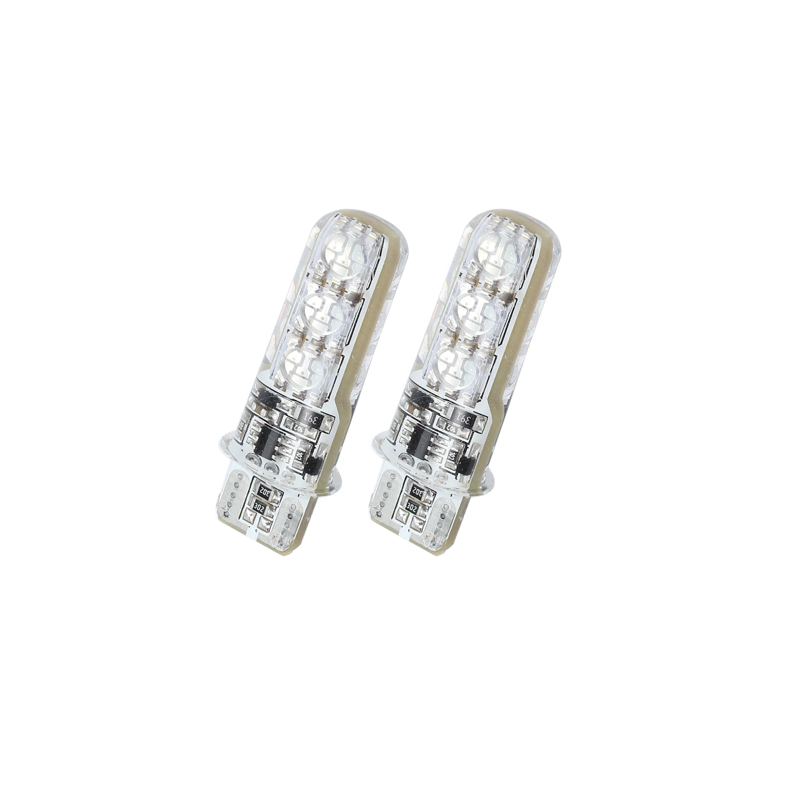 Авторозетка 2 шт. RGB T10 W5W светодиодный 194 168 5050 SMD Автомобильная купольная лампа для