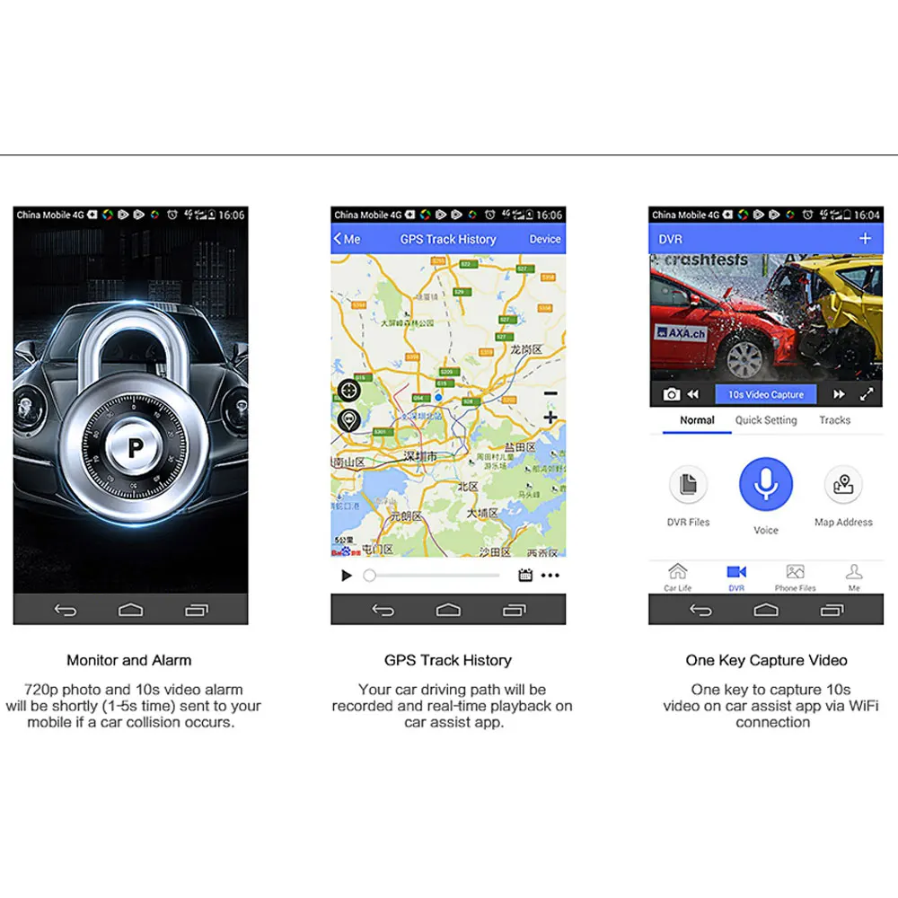 AMPrime 4G Android Dash камера gps ADAS регистратор двойной объектив FHD Мини Автомобильный
