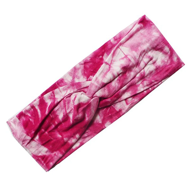Женская эластичная повязка на голову с принтом |