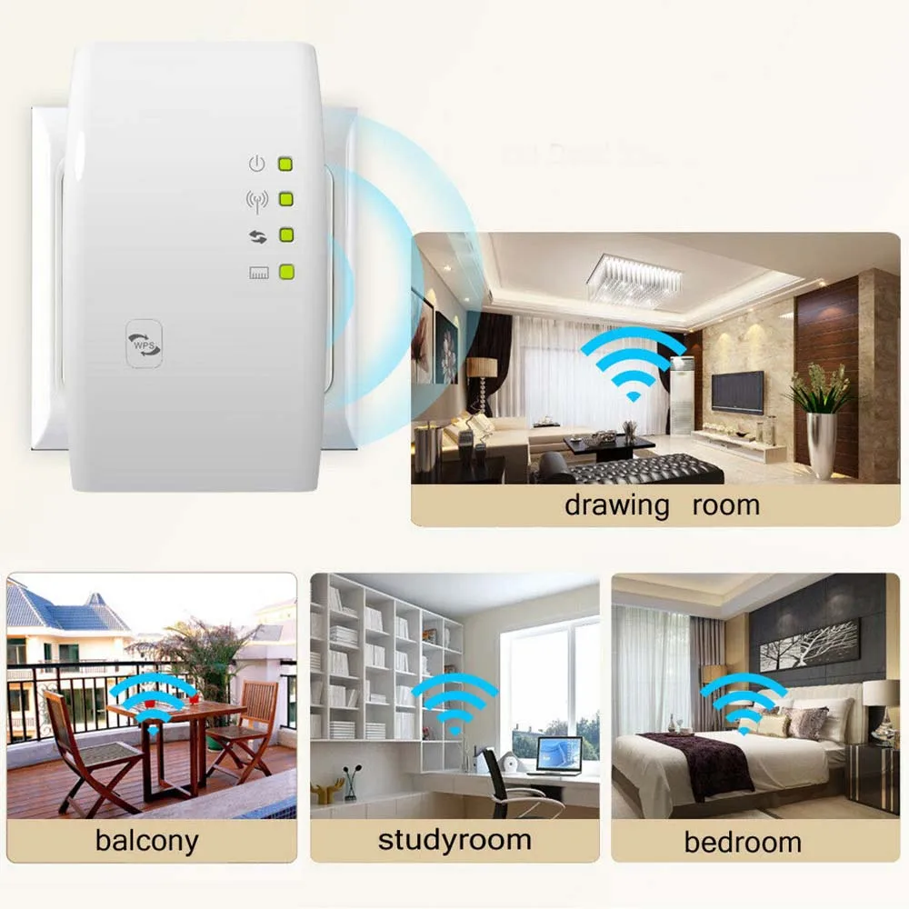 wifi ретранслятор 300 Мбит/с беспроводной wifi двухполосный повторитель усилитель сигнала Wi-Fi точка доступа