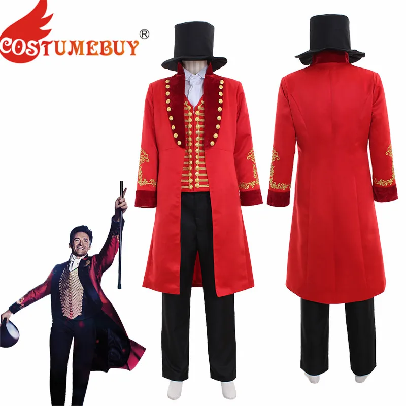 Costumebuy лучший Showman P. T. Барнум косплей костюмированный наряд для взрослых мужчин