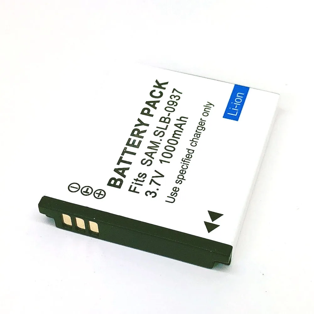 Аккумулятор SLB-0937 SLB0937 SLB 0937 для цифровой камеры Samsung Digimax CL5 CL50 L730 L830 NV4 i8 PL10 ST10 bateria |