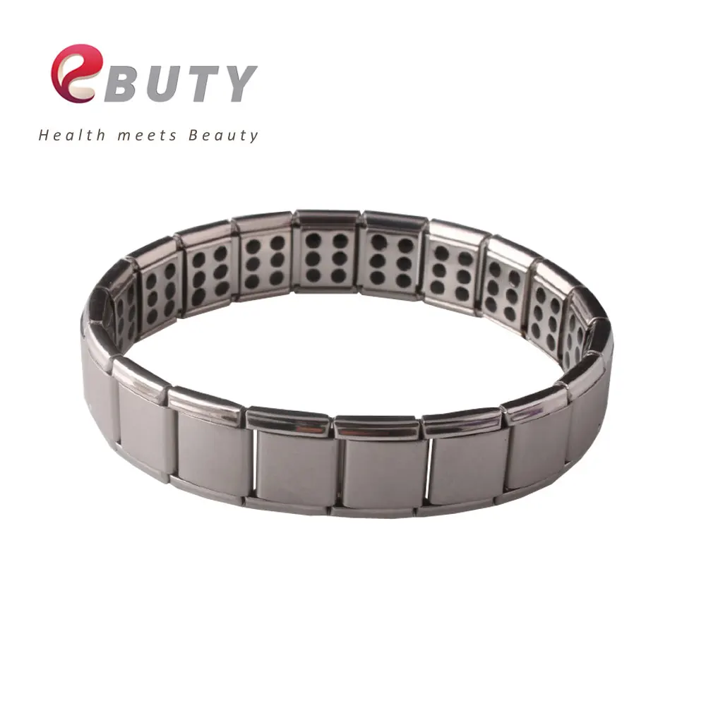 Фото EBUTY модный браслет из нержавеющей стали Голограмма браслеты с энергетическим