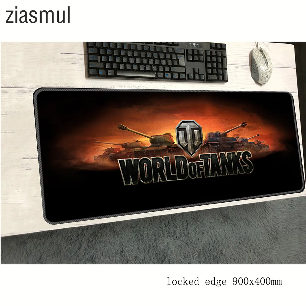 Коврик для мыши world of танки 900x400x2 мм коврики лучший продавец коврик компьютерной