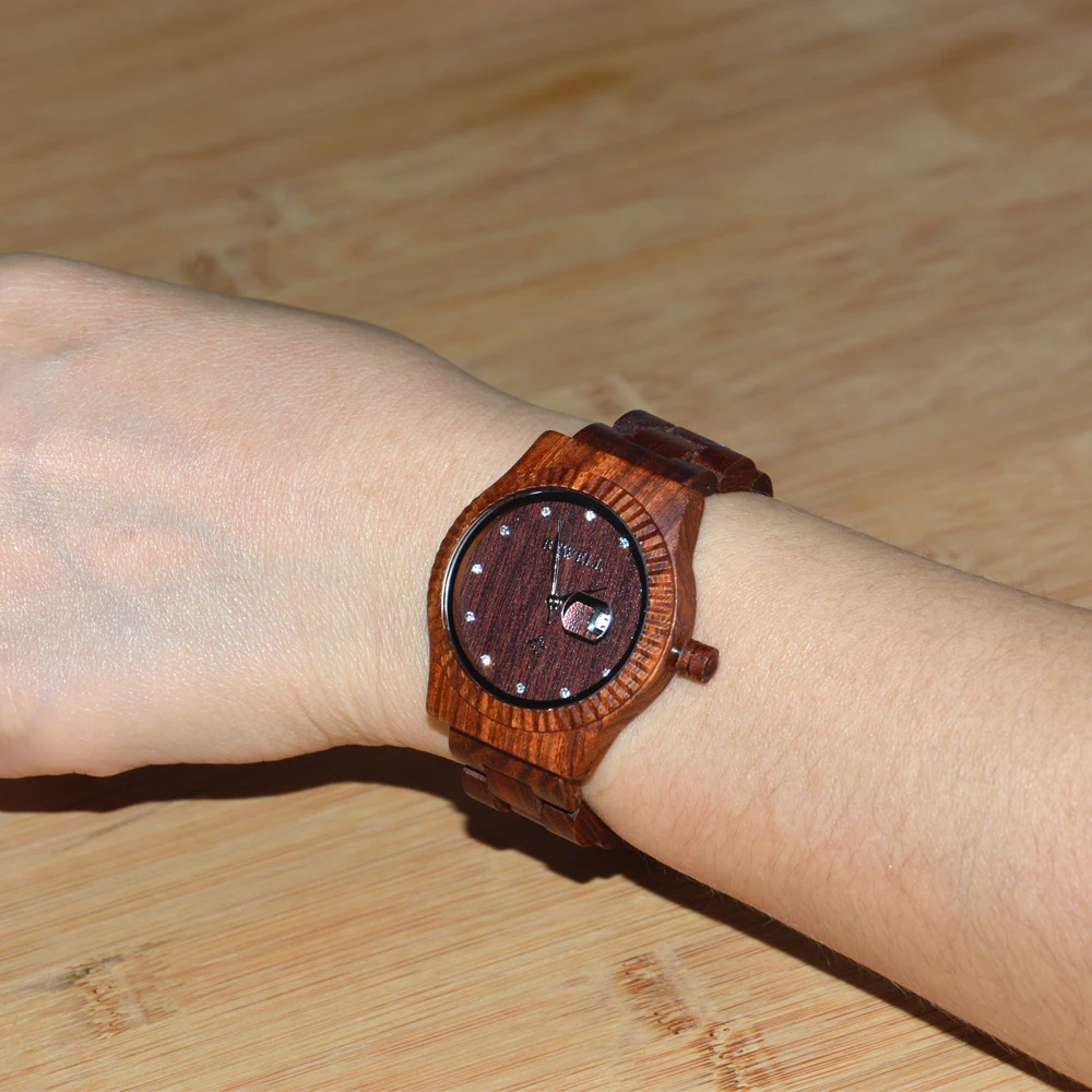 BEWELL оригинальные деревянные часы унисекс Для мужчин женщин мода часовой бренд