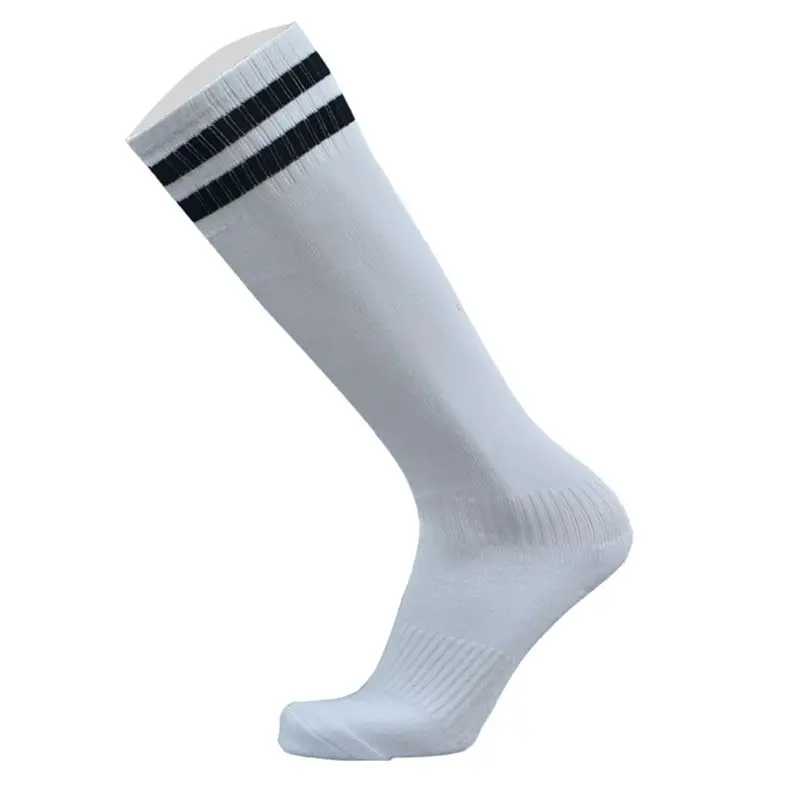 9 цветов мужские взрослые ребристые Обрезанные выше колена футбольные длинные