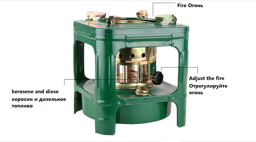 Бесплатная доставка 2018 портативная туристическая горелка мультитопливная