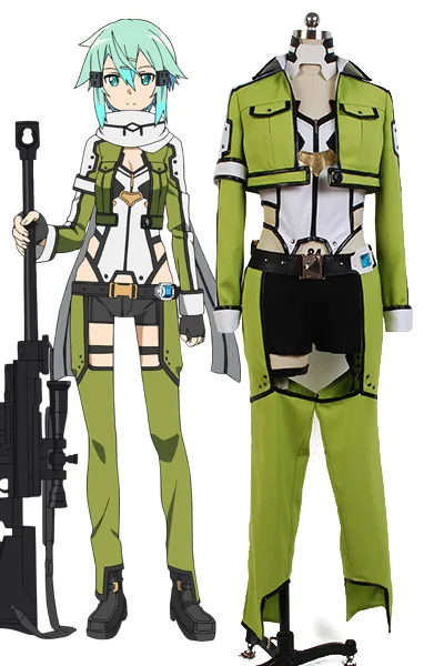 Обувь для вечеринки в Стиле косплей Sword Art Online Косплэй ALfheim inon Asada костюм Shino