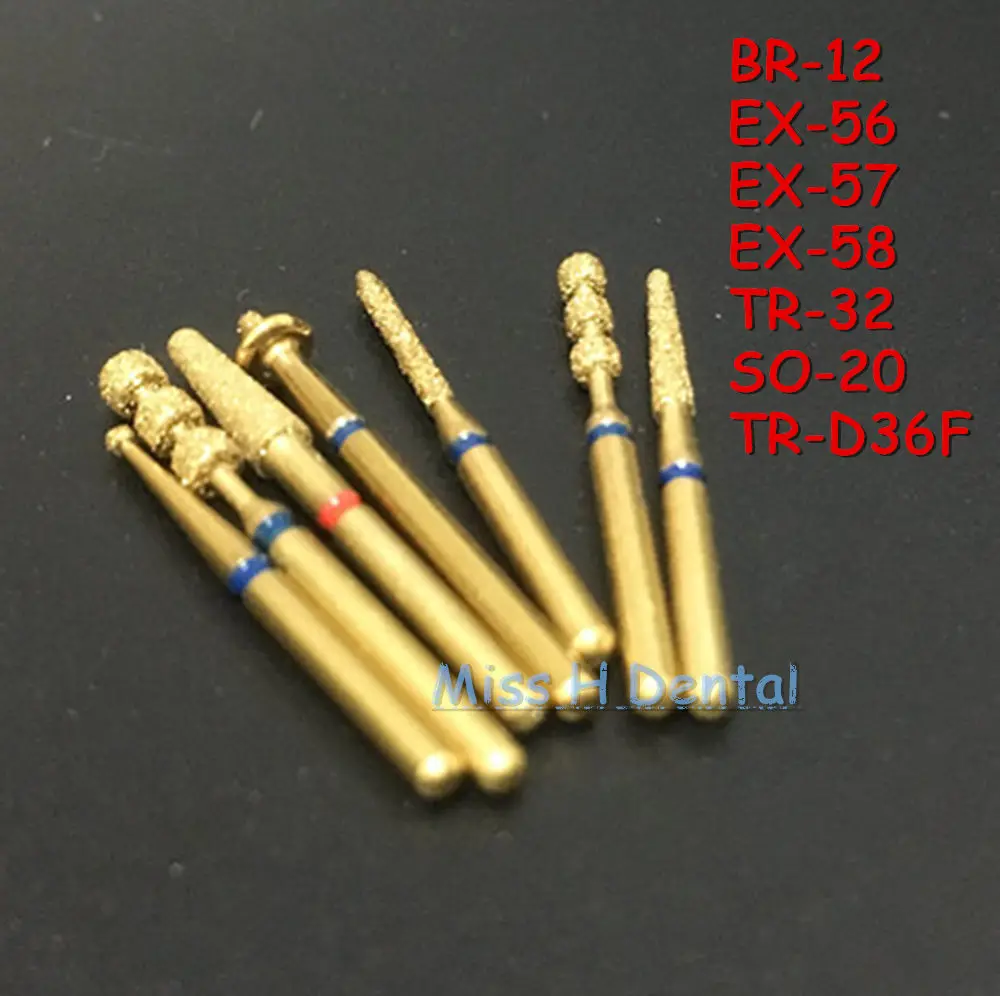 Фарфоровые шпоны burs 7 шт./компл.|veneers dental|dental bursporcelain veneers dental |