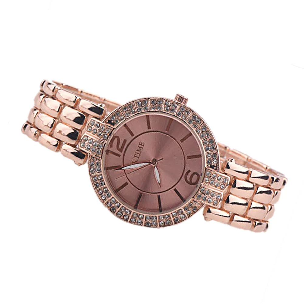 2017 Классические Новые аналоговые кварцевые наручные часы из сплава WH Коричневый