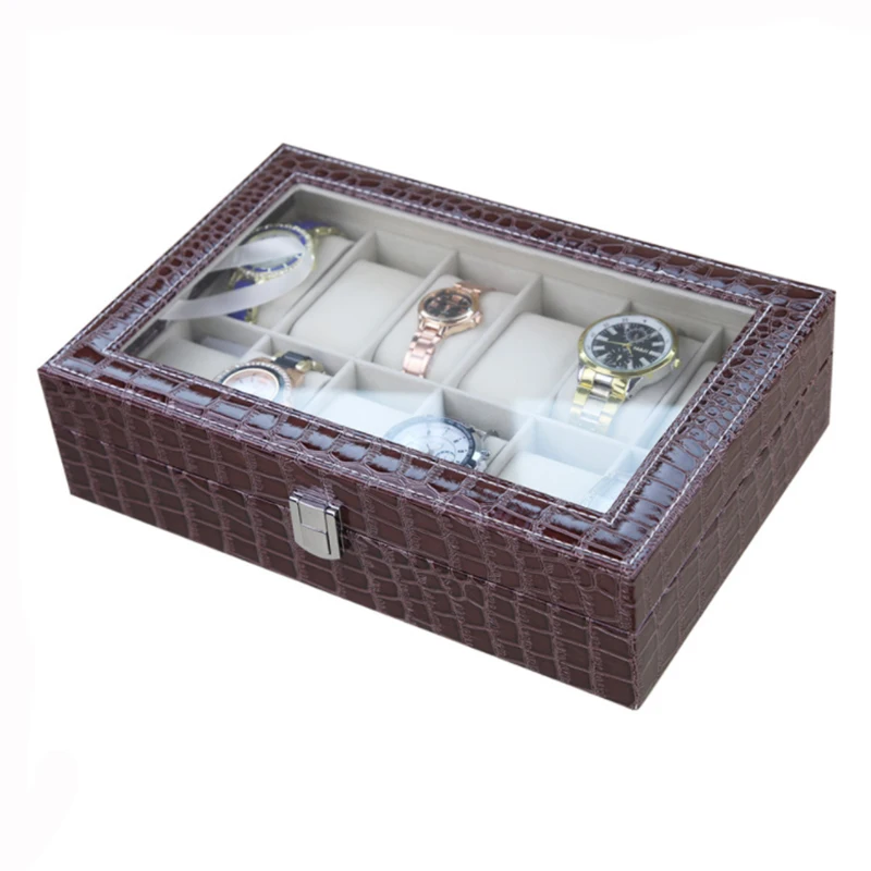 12 сеток коробка для часов ручной работы | Наручные часы