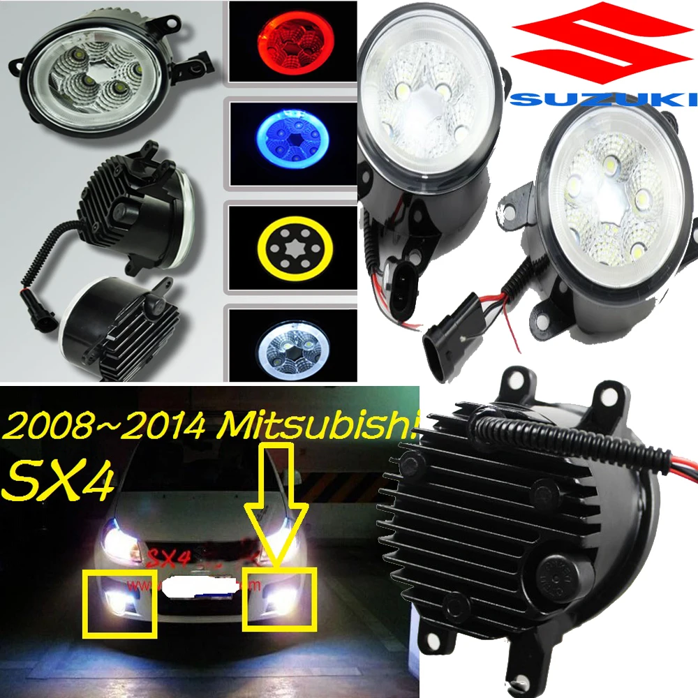 LED Swift дневной свет SX4 противотуманные фары VITARA alto Aerio Ciaz Reno kizashi s cross samurai Forenza|daytime