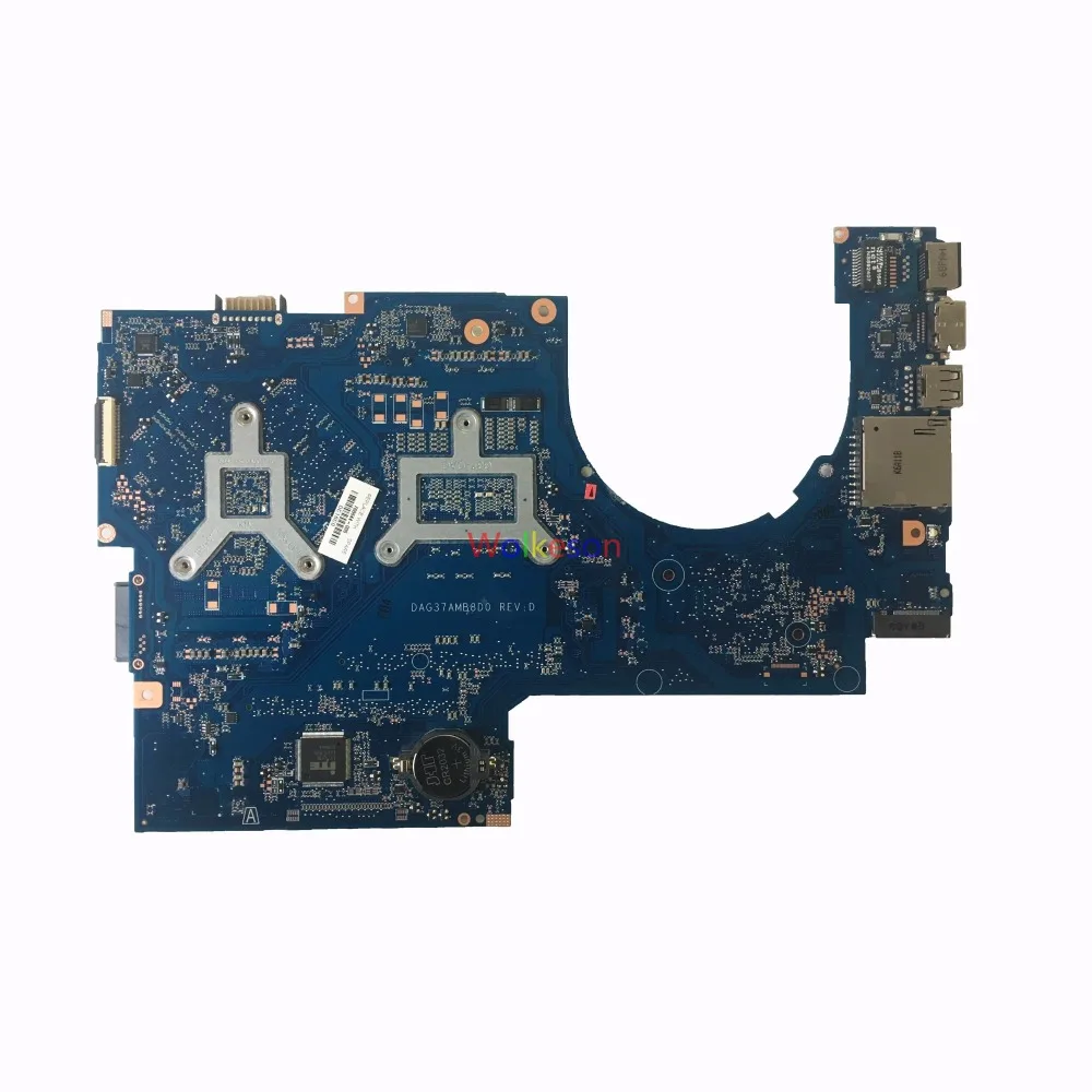 SHELI для hp 17-W 17-AB Материнская плата ноутбука W/I7-6700HQ Процессор 857389-001 аккумулятор