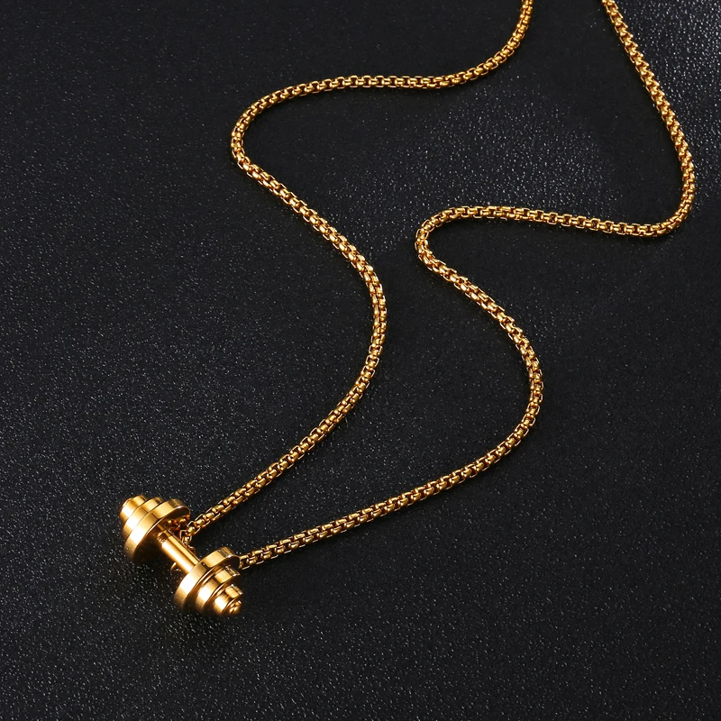 Хип золотистый и черный цвет Титан Нержавеющая сталь тренажерный зал Спорт