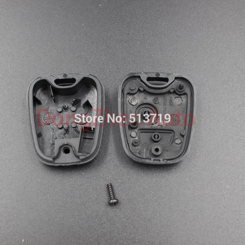 Замена корпуса чехла для ключа автомобиля с необработанным лезвием для Citroen C1 C4 Peugeot 107 207 307 407 206 306 406 на.