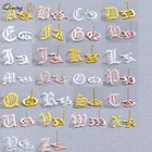 Серьги-гвоздики женские, в этническом стиле, A-Z