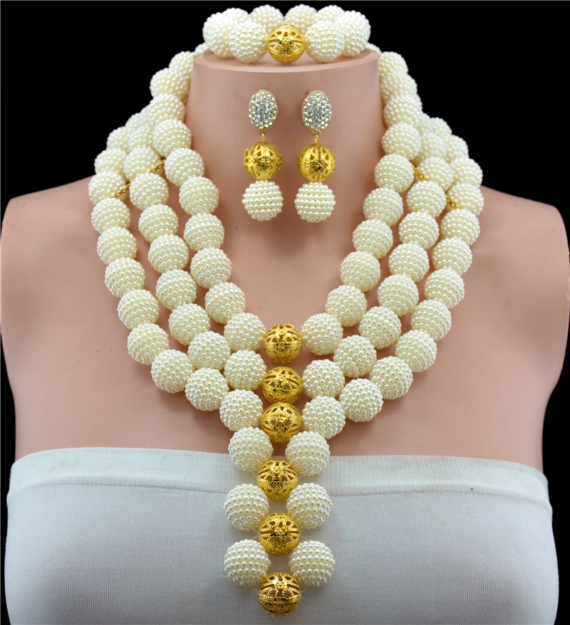 Свадебное ожерелье чокер в нигерийском стиле 10 цветов 2017 африканские бусы