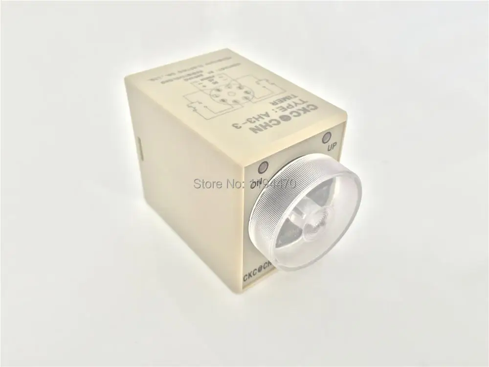 2 шт./лот AH3 3 AC 220V 30S питание на таймер задержки Реле времени 220VAC 30sec 0 30 second 8