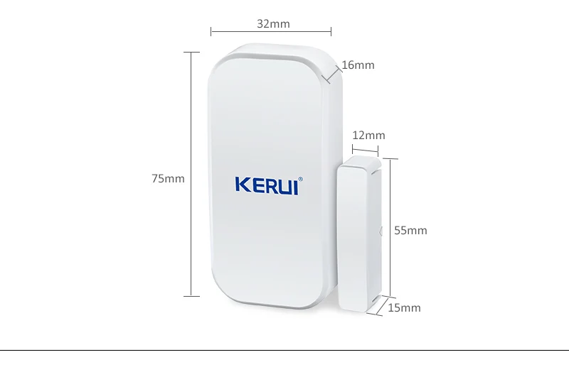 KERUI, 433 МГц, 8218 г, PSTN GSM сигнализация, Двойная сеть, сенсорный, двойное приложение, контроль, домашняя охранная сигнализация, датчик, детектор, охранный комплект