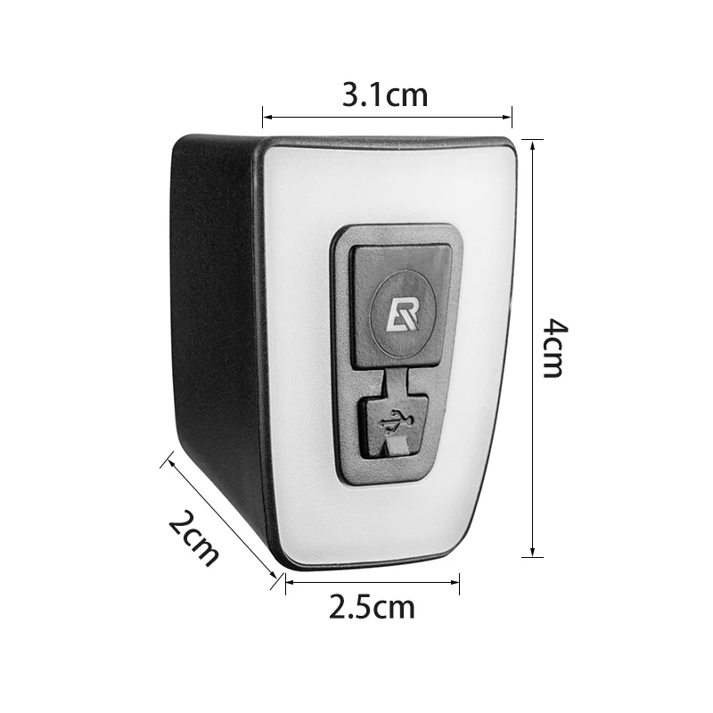 Новый велосипедный фонарь шлем задний зарядка через USB водонепроницаемый для