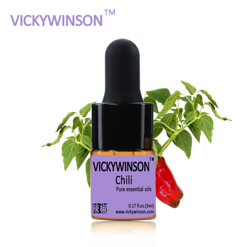 

VICKYWINSON Chilli essential oil 5ml 100% pure natural Chilli oils WD21
