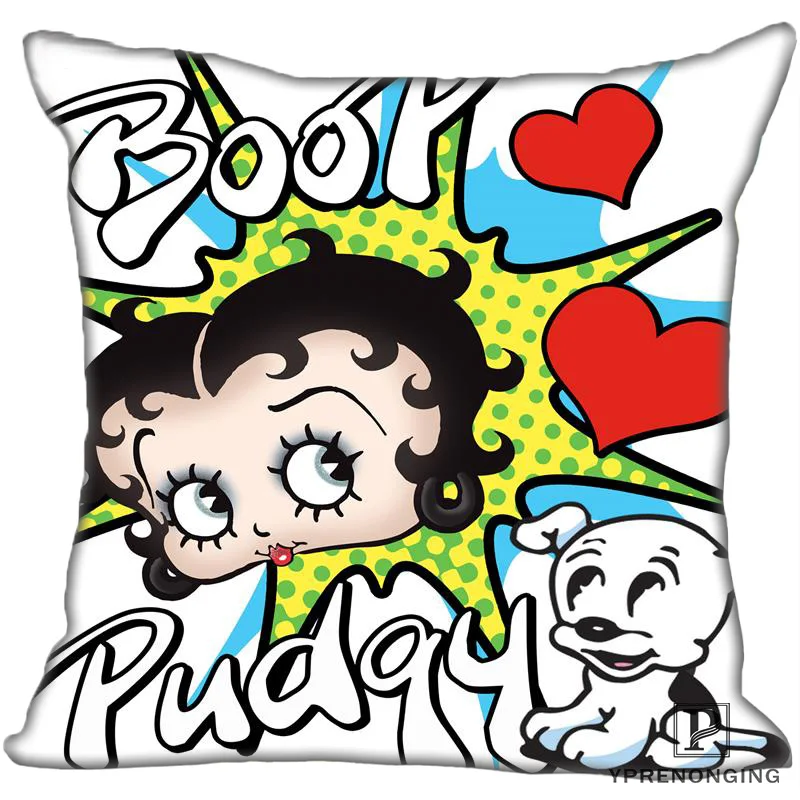 Best Custom Betty Boop (1) Наволочка на подушку спальня домашний квадратный наволочка