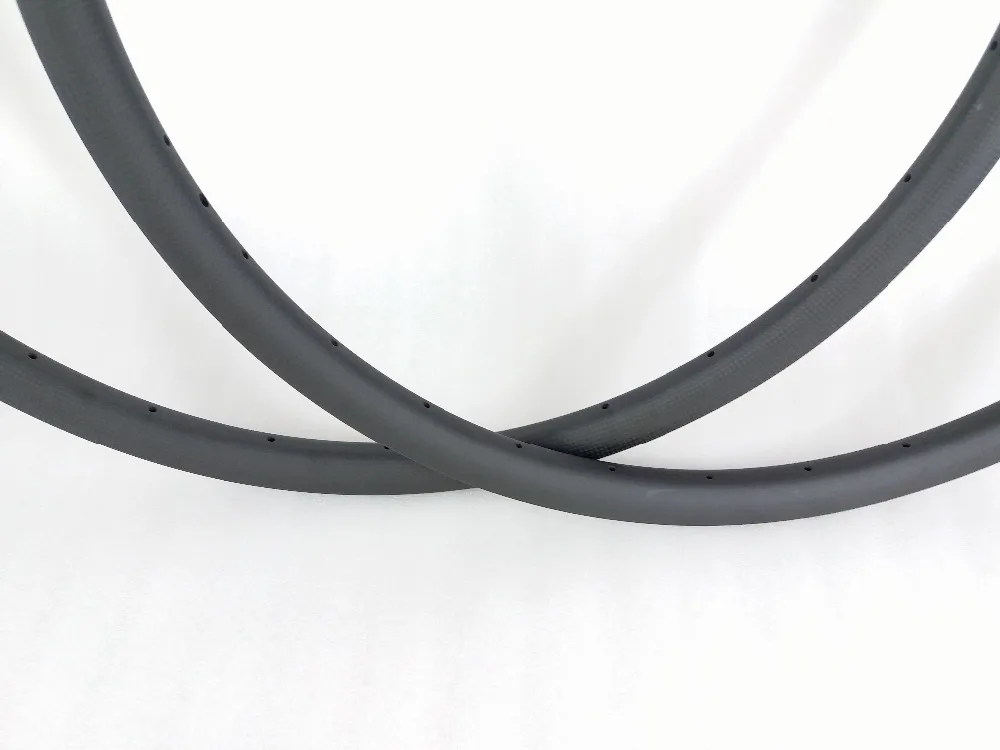SUPER LIGHT 370g 29er 28X25 asymmetric carbon rims 3K UD 12K twill matte glossy 24H 28H 32H clincher tubeless mountain wheels | Спорт и