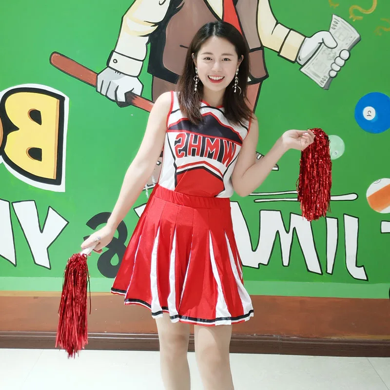 Европа и Соединенные Штаты WMHS у Баскетбол Детский костюм Болельщицы для девочки