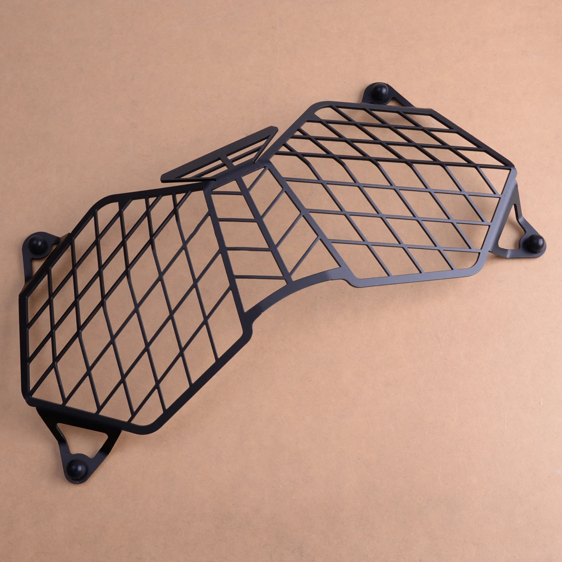 Черный алюминиевый сплав защитная решетка передней фары мотоцикла DWCX крышка