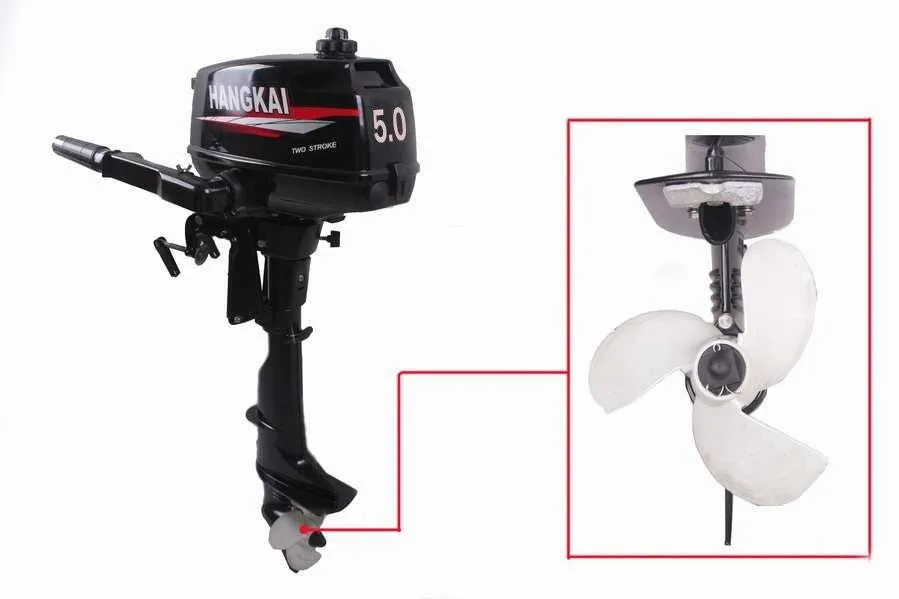 Оптовая продажа супер качество HANGKAI 5HP морской подвесной мотор для лодки дешевле