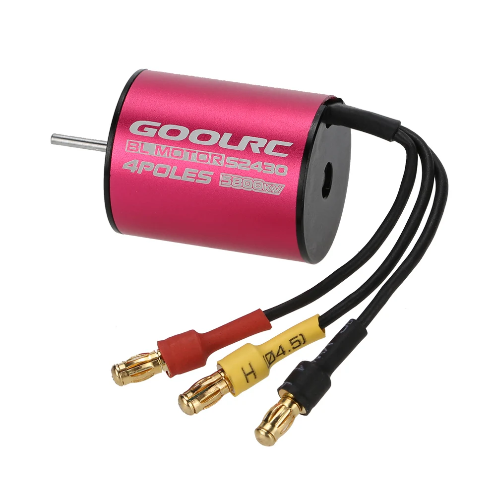 GoolRC S2430 5800KV Бессенсорный бесщеточный двигатель и 25A ESC комбинированный комплект