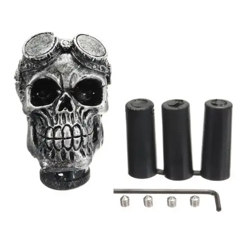 Универсальная автомобильная ручка переключения передач с черепом ручная