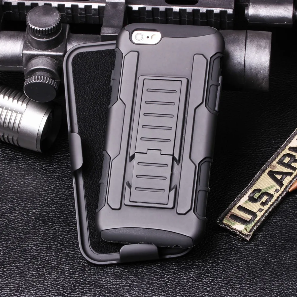 Future Armor Impact Holster Hybrid Hard Case For Apple iPhone 6 4.7'' Plus 5.5'' heavy duty case with belt clip |