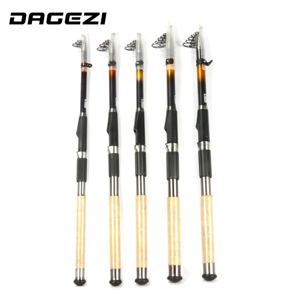 DAGEZI 6 секций 2 1 м/2 4 7 м/3 0 м кастинговое удилище карбоновое спиннинговое рыболовное