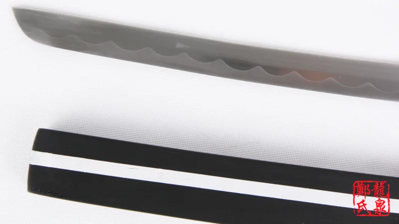 Настоящая сталь катана Реплика Аниме D.Gray Man меч мугена черный ширасая реквизит