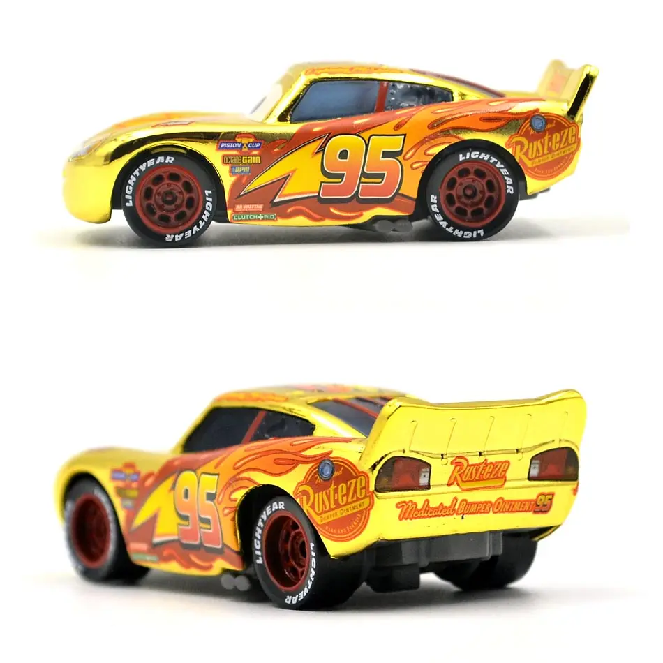Disney "Тачки 3 гоночный освещение McQueen Meeker №36 металл литья под давлением игрушечный автомобиль 1:55 Свободные Фирменная Новинка игрушки для детей