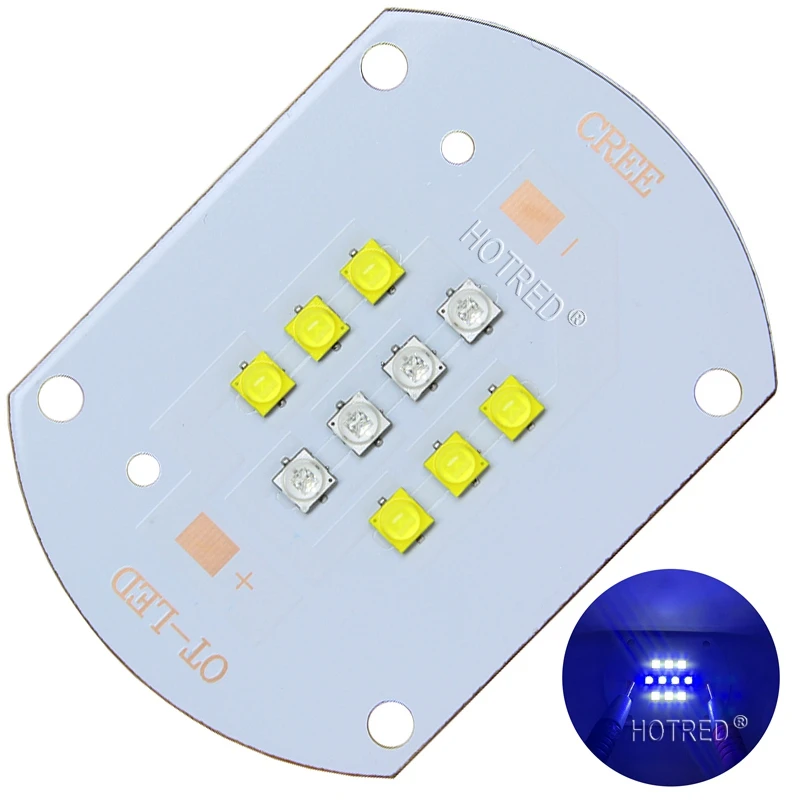 Cree XLamp XTE 50 Вт 100 светодиодный светильник высокой мощности фонарик Blub COB с чипом
