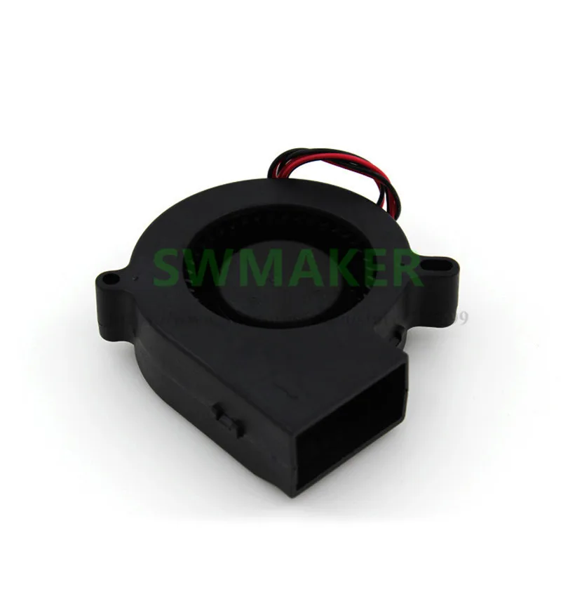 SWMAKER 75*25mm Ultimaker Electronics Cooling Fan pack 12V DC 0.18A 7525 turbofan for DIY 3D printer parts | Компьютеры и офис