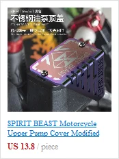 SPIRIT BEAST аксессуары для мотоциклов украшения номерного знака светодиодный свет персонализированные продукты антенные огни безопасность вождения