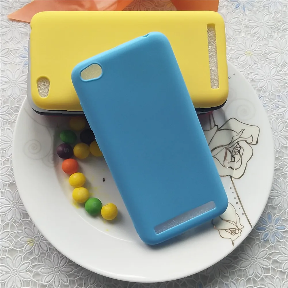 Цветной мягкий тпу чехол Macarons для Xiaomi Redmi 5A 5 A 0 дюйма высококачественный яркий с