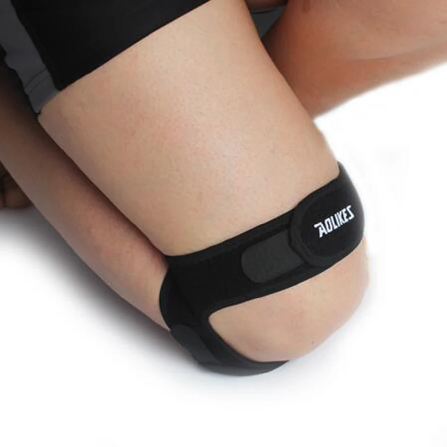 AOLIKES 1 шт. эластичная котелка поддержка регулируемое колено ползунки защитная