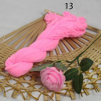 13 Pink 20pcs 20 шт нейлоновый цветок эластичный материал чулок цветок чулок из нейлона аксессуары DIY декоративные ремесла свадебный нейлоновый цветок - Цвет: 13 Pink 20pcs